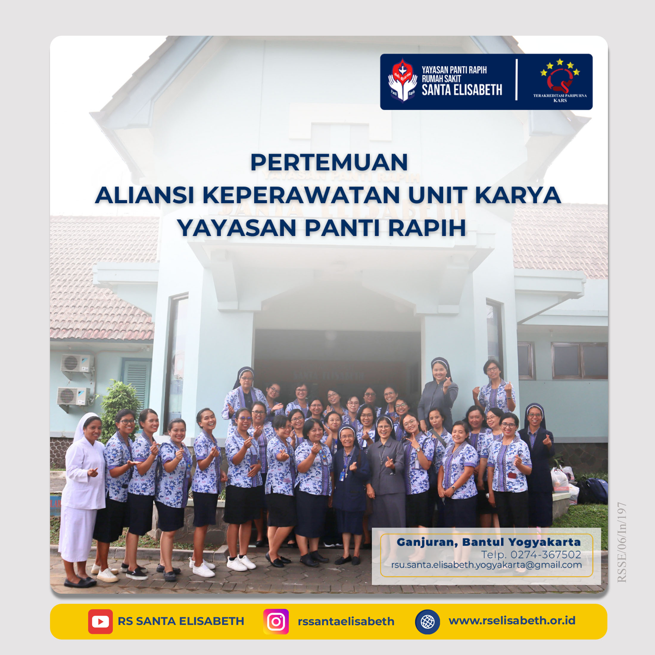 Pertemuan Aliansi Keperawatan Unit Karya Yayasan Panti Rapih