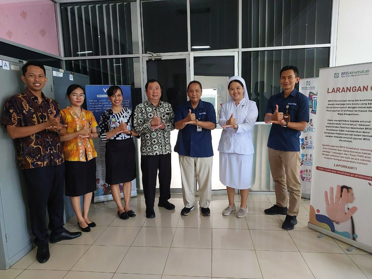 Kunjungan RS Santa Elisabeth di BPJS Kesehatan Kantor Cabang Kota Yogyakarta