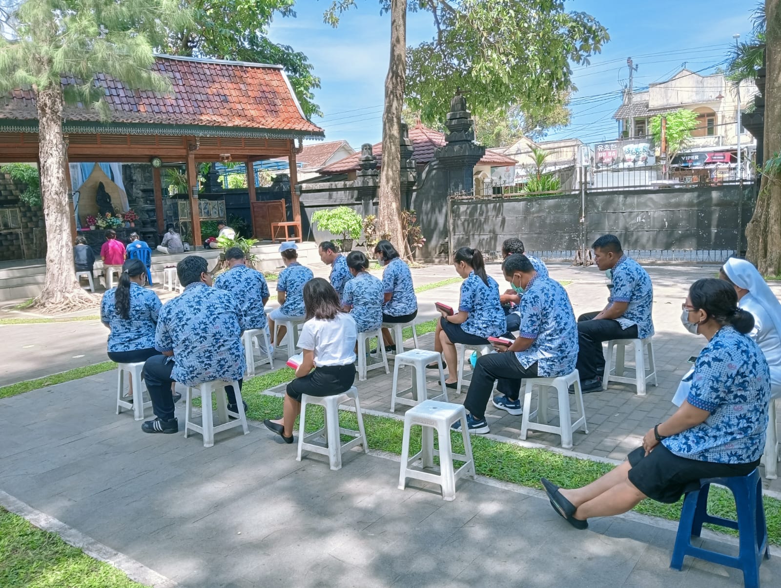 Doa Rosario dalam rangka Bulan Maria 2024