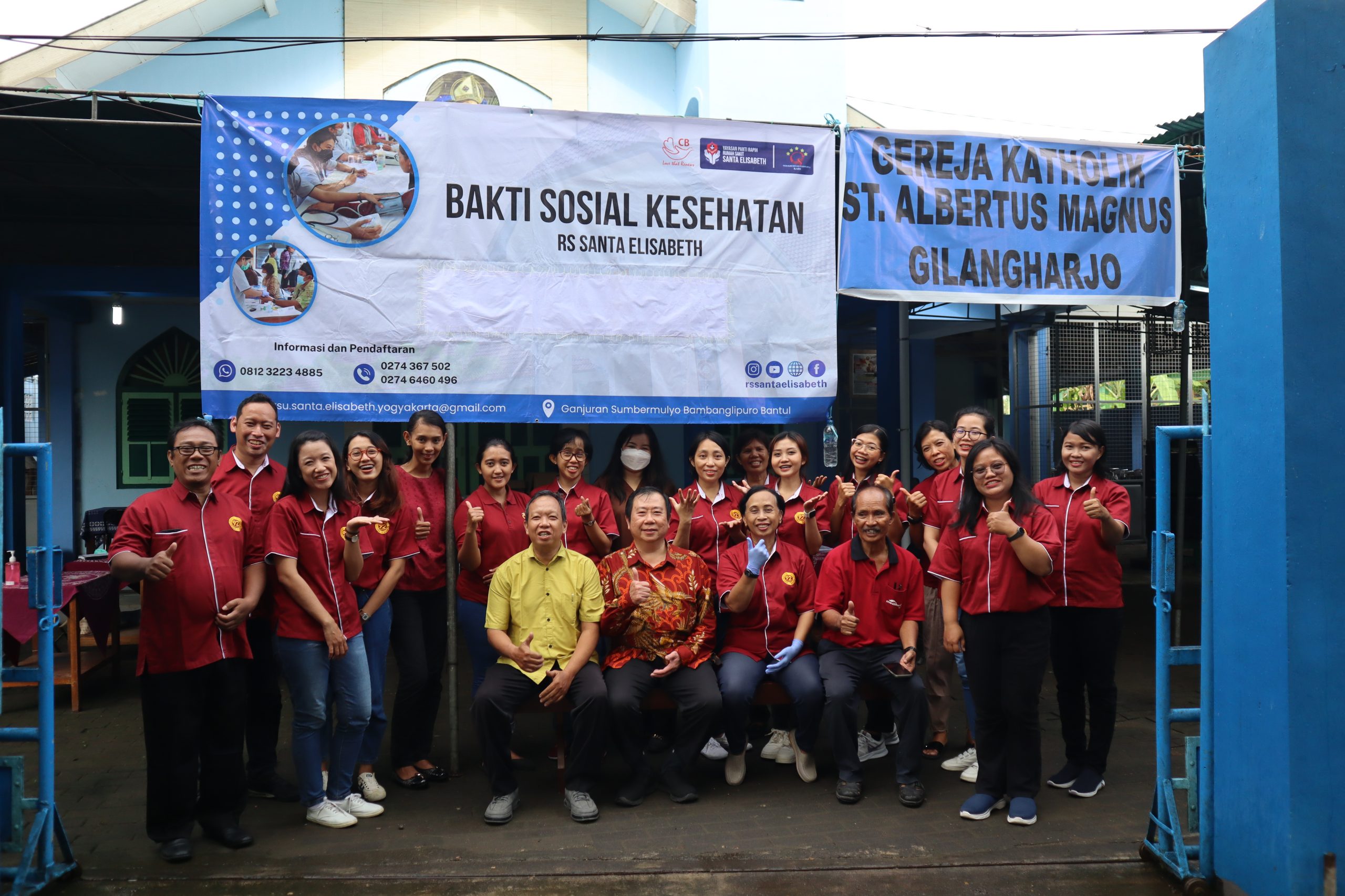 Bakti Sosial Kesehatan di Gereja St.Albertus Magnus Gilangharjo