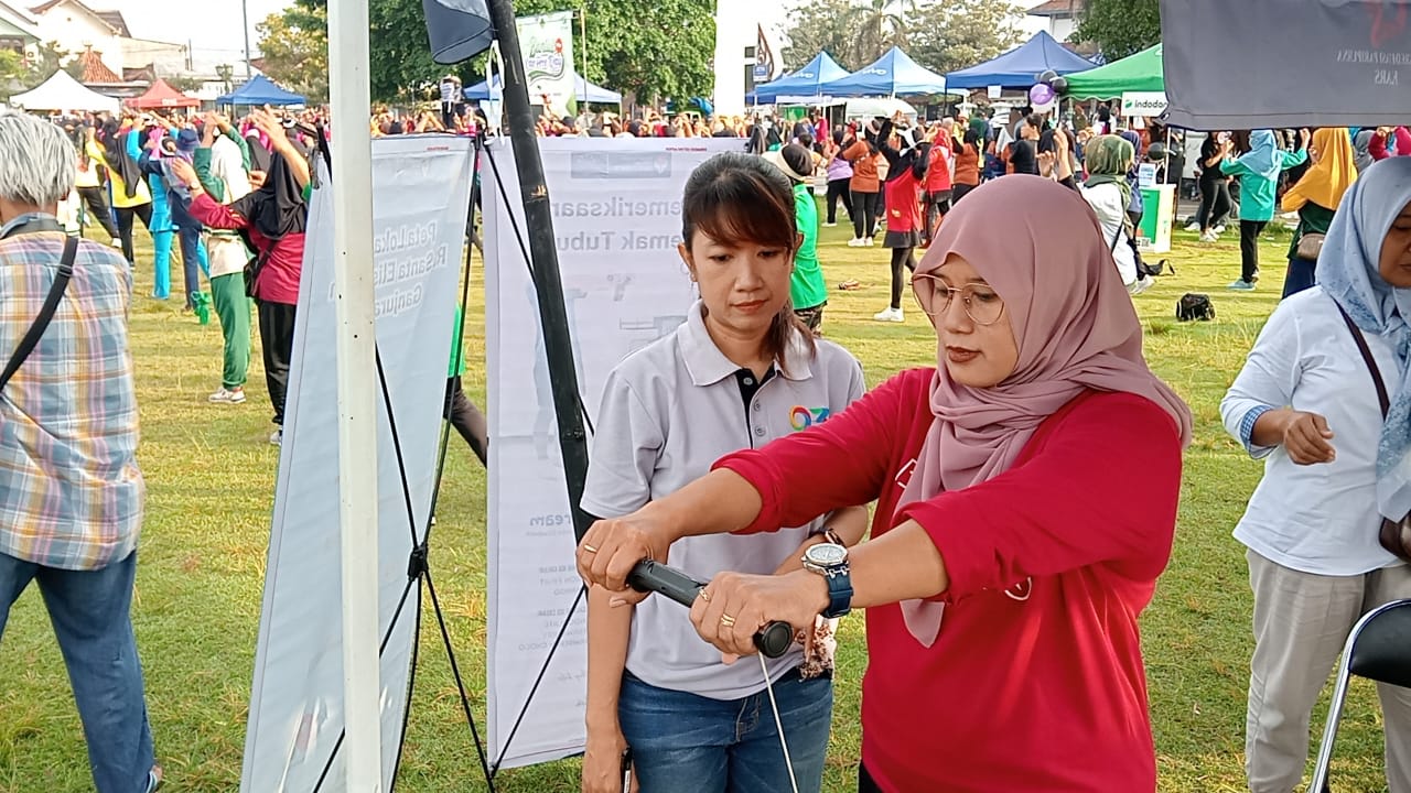 Pemeriksaan Kesehatan Car Free Day & Sunday Morning di Lapangan Paseban Bantul